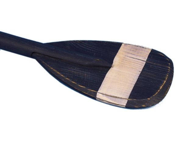Wooden Pembrook Decorative Rowing Boat Paddle with Hooks 24