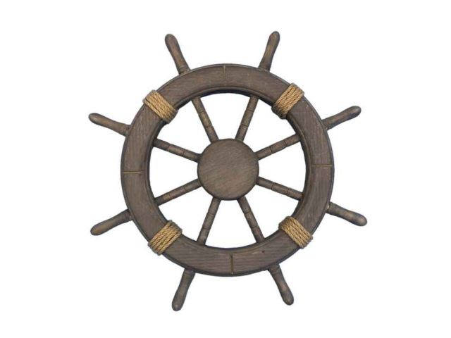 Antique Decorative Ship Wheel 18