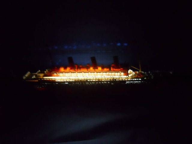 Queen Mary Limited 30 w- LED Lights Model Cruise Ship