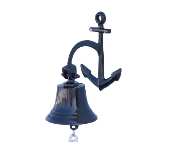 Oil Rubbed Bronze Hanging Anchor Bell 8