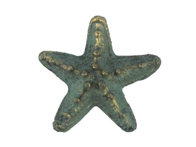 Antique Bronze Cast Iron Starfish Paperweight 3