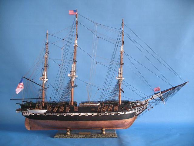 USS Constitution Limited Tall Model Ship 50 - Without Sails