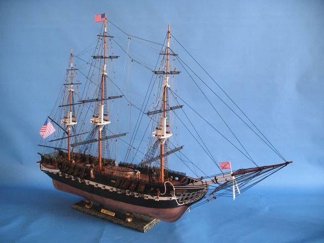USS Constitution Limited Tall Model Ship 38 - Without Sails