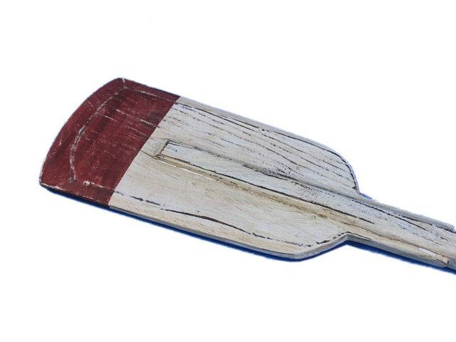 Wooden Kinsington Decorative Squared Rowing Boat Oar with Hooks 50