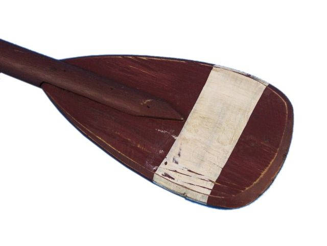 Wooden Chadwick Decorative Rowing Boat Paddle with Hooks 24