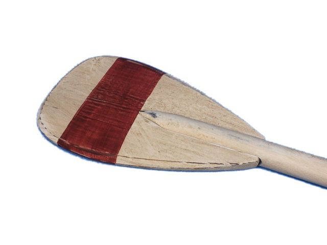 Wooden Manhattan Beach Decorative Rowing Paddle with Hooks 36