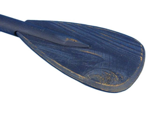 Wooden Seaside Decorative Rowing Boat Paddle with Hooks 24