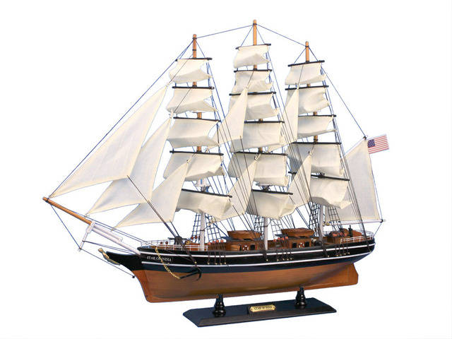 Wooden Star Of India Tall Model Ship 30