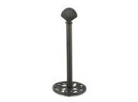 Cast Iron Seashell Extra Toilet Paper Stand 16\