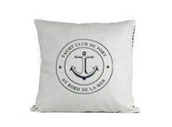 Yacht Club Anchor Decorative Throw Pillow 16\