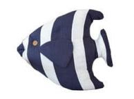 Blue Tropical Fish Pillow 18\
