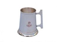 Brass Anchor Mug With Cleat Handle 5\