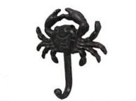 Cast Iron Wall Mounted Crab Hook 5\
