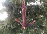 Antique Copper Admiralty Anchor Christmas Ornament 6\
