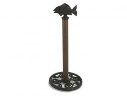 Cast Iron Fish Extra Toilet Paper Stand 15\