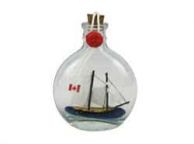 Bluenose Sailboat in a Glass Bottle 4\