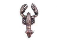 Rustic Copper Cast Iron Decorative Wall Mounted Lobster Hook 5\