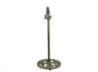 Rustic Gold Cast Iron Mermaid Extra Toilet Paper Stand 16\