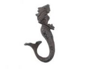 Cast Iron Decorative Mermaid Hook 6\