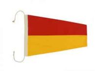 Number 7 - Nautical Cloth Signal Pennant Decoration 20\