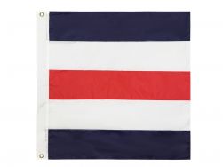 Authentic Letter C Nautical Alphabet Navy Code Signal Flag 24\