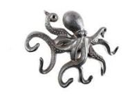 Cast Iron Octopus Hook 11\