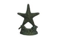 Antique Seaworn Bronze Cast Iron Starfish Door Stopper 11\