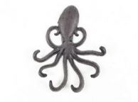 Cast Iron Wall Mounted Decorative Octopus Hooks 7\