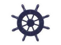 Dark Blue Decorative Ship Wheel 6\