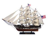 Wooden USS Constitution Tall Model Ship 24\