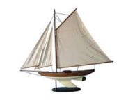 Wooden Fine Sailing Sloop Model Decoration 40\