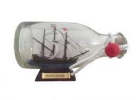 Mayflower Model Ship in a Glass Bottle 5\