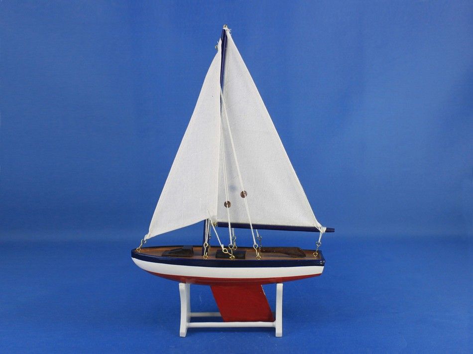 floating sailboat model