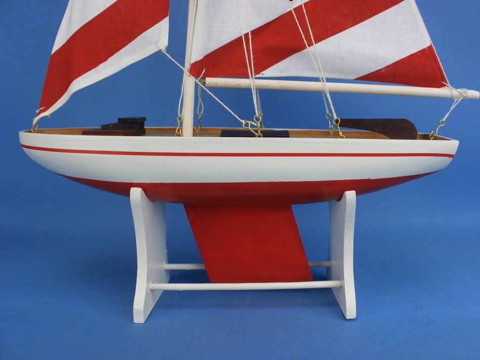 red sailboat toys