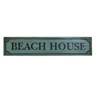 Wooden Beach House Wall Plaque 48