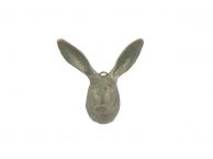 Antique Bronze Cast Iron Decorative Rabbit Hook 5