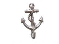 Silver Finish Anchor With Rope Hook 5