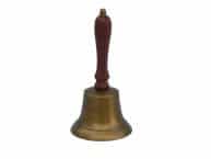 Antique Brass Hand Bell 9