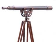 Floor Standing Antique Copper Anchormaster Telescope 65