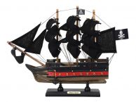 Wooden Captain Kidds Black Falcon Black Sails Limited Model Pirate Ship 12