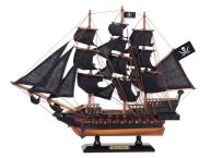 Wooden Black Pearl Black Sails Limited Model Pirate Ship 15