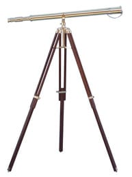 Floor Standing Brass Galileo Telescope 62