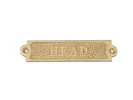 Brass Head Sign 6
