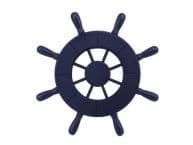 Dark Blue Decorative Ship Wheel 9