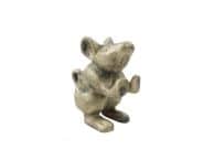 Rustic Gold Cast Iron Mouse Door Stopper 5