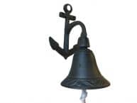 Cast Iron Wall Hanging Anchor Bell 8