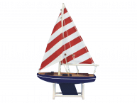 Wooden It Floats Sailors Dream Model Sailboat 12