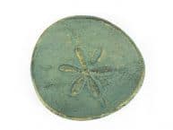 Antique Bronze Cast Iron Sand Dollar Decorative Plate 6