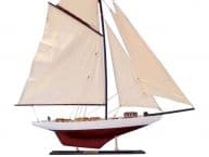 Wooden Columbia Limited Model Sailboat Decoration 35