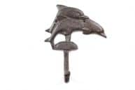 Cast Iron Decorative Dolphins Wall Hook 6